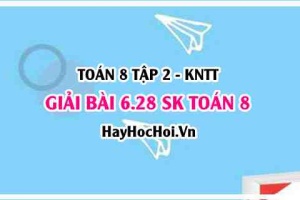 Bài 6.28 SGK Toán 8 Tập 2 Kết nối tri thức